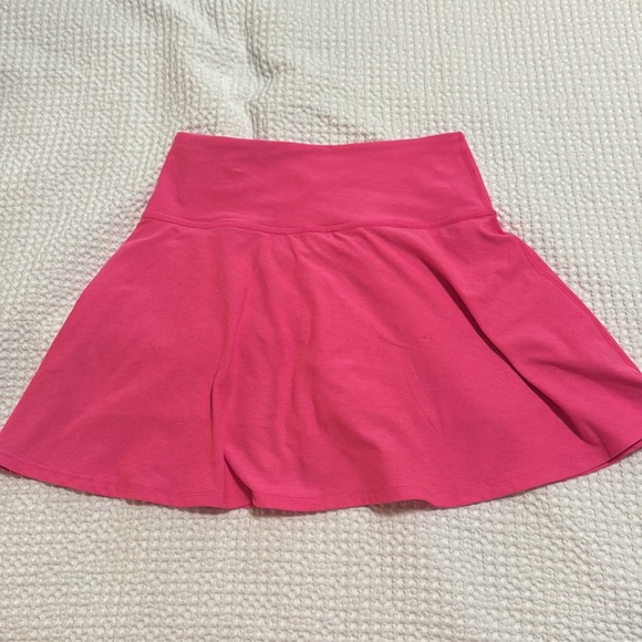 Beyond Yoga pink space dye tie breaker circle skirt skort shorts s small - Picture 4 of 7